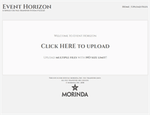 Tablet Screenshot of evh.morinda.com